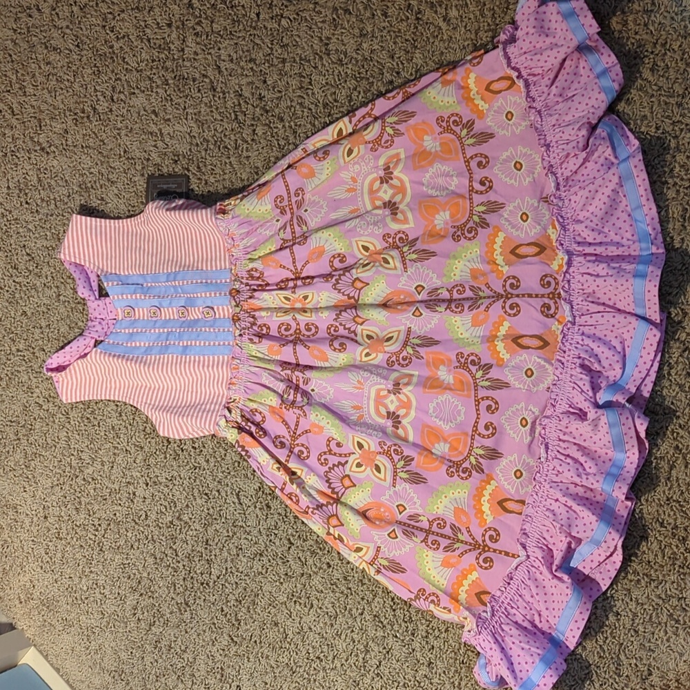 Matilda Jane Gimme S'more dress, size 12, NWT